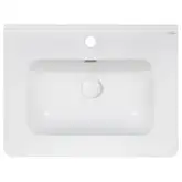 Раковина Qtap Albatross 9H 600х460х180 White с донным клапаном QT01119060HW