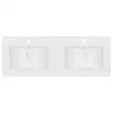 Раковина Qtap Albatross ED 1200х460х180 White с донным клапаном QT01119120EDW