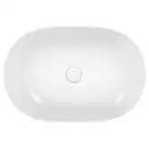 Раковина-чаша Qtap Cardinal 600х400х145 White с донным клапаном QT04117060IW