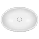 Раковина-чаша Qtap Leo 600х400х155 White с донным клапаном QT11117060GW