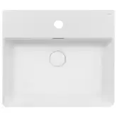 Раковина Qtap Nando C 500х420х125 White с донным клапаном QT12117050CW