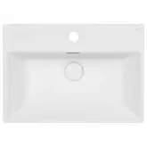 Раковина Qtap Nando K 500х355х125 White с донным клапаном QT12117050KW