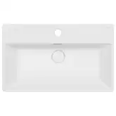 Раковина Qtap Nando K 600х355х125 White с донным клапаном QT12117060KW
