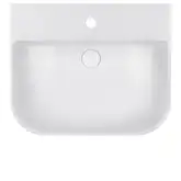 Раковина Qtap Stork 565х475х180 White с донным клапаном QT1511L736W