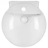 Раковина-чаша Qtap Swan 425х435х195 White с донным клапаном QT1611A005W