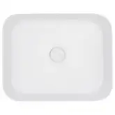 Раковина-чаша Qtap Tern 500x390x140 White с донным клапаном QT17112195W