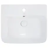 Раковина Qtap Virgo 485x410x125 White с донным клапаном QT18112258W