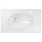 Раковина Qtap Virgo 800х480х167 White с донным клапаном QT1811FL8128BRW