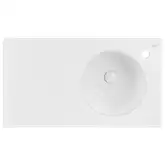 Раковина Qtap Virgo 800х460х300 White с донным клапаном QT1811FL8130ARRW