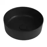 Quarter-Bath Умивальник на стільницю Quarter Bath Round Line 42, чорний матовий (70RO23042.01.2.3.01)
