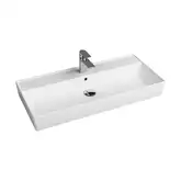 Quarter-Bath Умивальник підвісний Quarter Bath Cross Line 100x45, білий (72CL23100.00.1.3.01)