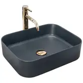 Умывальник (раковина) REA KAYA NAVY BLUE MAT накладний (REA-U5656)