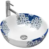Rea Fiori Умывальник накладной, белый (REA-U6520)