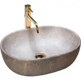 Rea Lara Умивальник накладний, бежевий (REA-U9887)