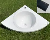 Snail Умивальник «Роксана» А600М Антрацит МАТ (110A600M)