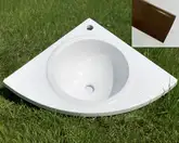 Snail Умивальник «Роксана» А700 Кава глянець (110A700)
