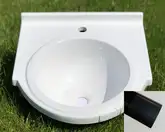 Snail Умивальник «Прометей» А200М Чорний МАТ (111A200M)