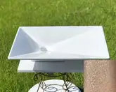 Snail Умивальник «Капелла» R Капучино Н400 (120H400)