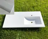 Snail Юнона R Умывальник-столешница, белый мат (142A100M)