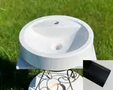 Snail Умивальник «Рондо» А200М Чорний МАТ (149A200M)