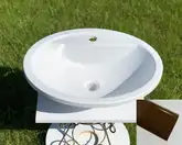 Snail Умивальник «Омега» А700 Кава глянець (151A700)