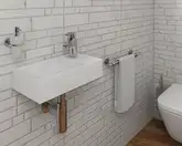 Snail Эстель R Умывальник, Черный матовый (152A200M)