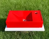 Snail Умивальник «Естель» R Червоний А300 (152A300)