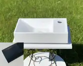 Snail Умивальник «Естель» R А600М Антрацит МАТ (152A600M)
