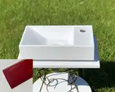 Snail Умивальник «Естель» R А900М Рубін МАТ (152A900M)