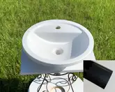 Snail Умивальник «Терра» А200М Чорний МАТ (154A200M)