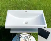 Snail Умивальник «Богема» А600 Антрацит глянец (156A600)
