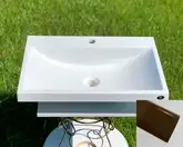 Snail Умивальник «Богема» А700 Кава глянець (156A700)