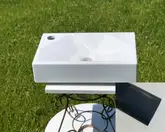 Snail Умивальник «Меркурій» L А600М Антрацит МАТ (157LA600M)