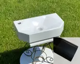 Snail Умивальник «Тритон» L  А200М Чорний МАТ (158LA200M)