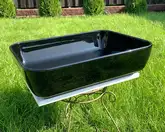 Snail Тифани Умывальник на столешницу, черный (176A200)