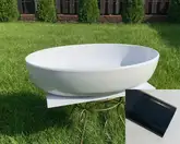 Snail Умивальник «Парадіз» А600 Антрацит глянец (179A600)