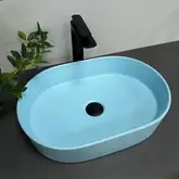 VBI VERONA 50 BLUE MATT Умивальник, синій матовий (VBI-011321)