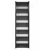 Полотенцесушитель электрический Terma Fiona 48 x 138h см с тэном Moa, чёрный матовый (WLFIN138048/9005/MOA)