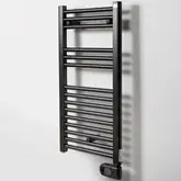 Рушникосушка електрична Zehnder Aura 1226х500мм, 750 Вт, чорний матовий (PBEBZ-120-50-MQ)