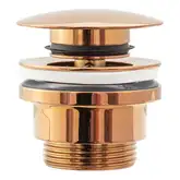 Донный клапан для раковины (умывальника) REA KLIK-KLAK ROSE GOLD розовое золото (REA-A533A)