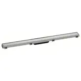 Трап для душа 90 см Hansgrohe RainDrain Match, матовая нержавеющая сталь (56040800)