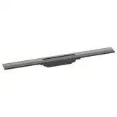 Трап для душа 70 см Hansgrohe RainDrain Flex, матовый чёрный хром (56043340)