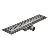 KOER FD35-70x500 Трап душевой под плитку, графит (AC0657)