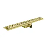 KOER FD35 Трап душевой, нержавеющая сталь, Brushed Gold (AC0717)