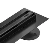 Трап для душа MEXEN FLAT 360° SLIM BLACK черный 70 см (MEX-1741070)