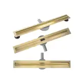 Rea Neox 80 Pro Gold Трап для душа, золотой (REA-G2719)
