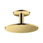 Верхній душ з тримачем Axor ShowerSolutions 300 1jet, polished gold optic (35301990)