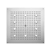 Душова лійка Bossini Dream Cube 400 10 LED з підсвічуванням, хром (H37372000030016)