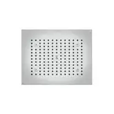 Душова лійка BOSSINI DREAM-RECTANGULAR 4LED білий для підвісної стелі 47x37сm, хром (H37396000030016)