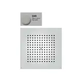 Верхній душ BOSSINI DREAM-CUBE для підвісної стелі 37x37сm, mat white (H38381000045016)
